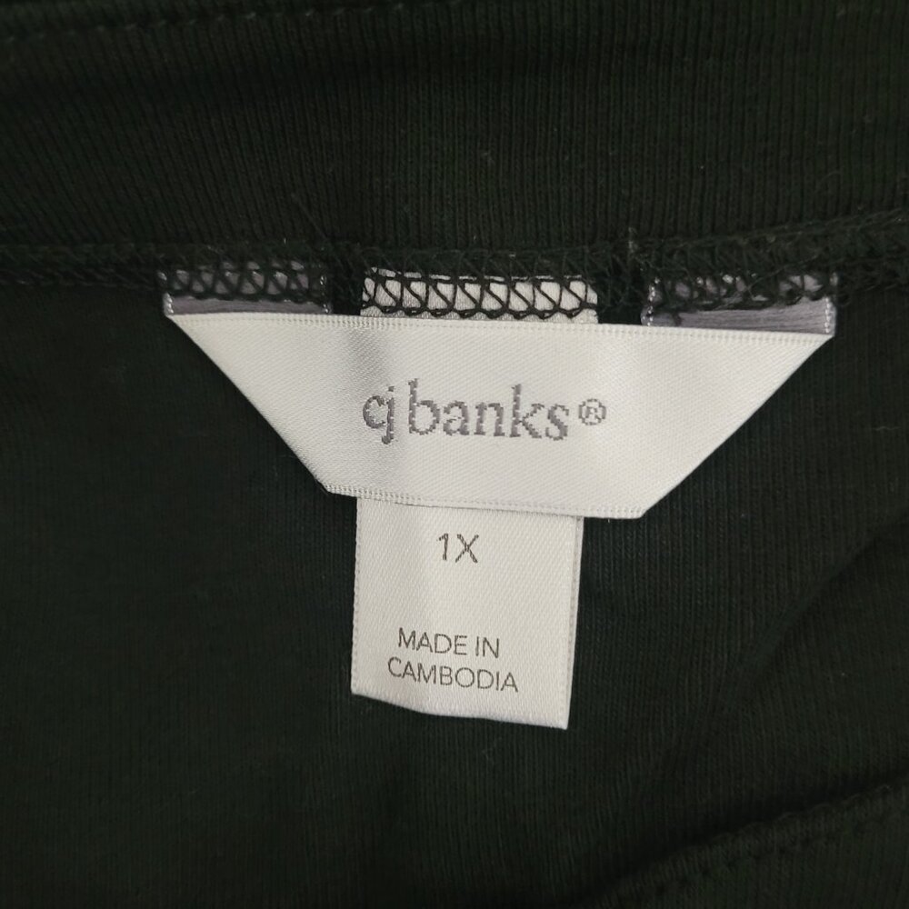 CJ Banks Zip Front Knit Jacket with Pockets - Picture 5 of 8